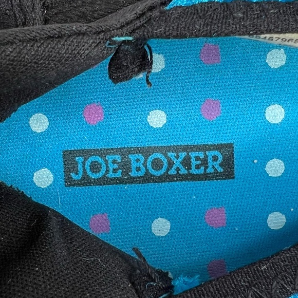 Joe Boxer TriMesh Water Shoes Black Blue sz 7 8 - Picture 4 of 13